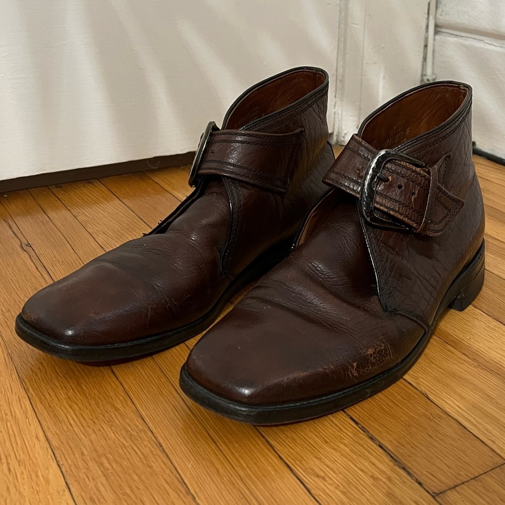 Vintage Sears Chukka Buckle Boots